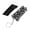 Black-with bag, variant on Folding Multi Tool Pliers Stainless Steel Portable Pocket Camping Survival Tool with Keychain and Sheath