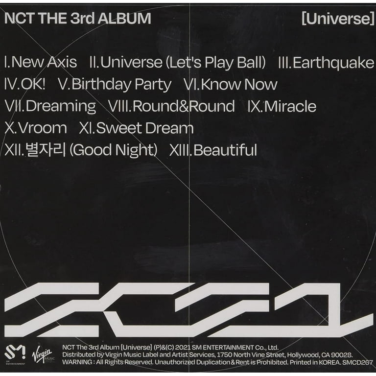 NCT - The 3rd Album 'Universe' (Jewel Case Ver.) - CD