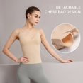 thumbnail image 3 of Camisole Artdear para mujer, corte con sujetador incorporado, complexión L, 3 of 6