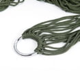 thumbnail image 4 of Hamaca portátil de nailon para cama colgante, columpio de malla para dormir, para acampar (verde militar) Ehuebsd  Para estrenar, 4 of 9
