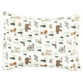 thumbnail image 3 of Hudson Baby Cotton Toddler Pillow Case, Forest Animals, One Size, 3 of 4