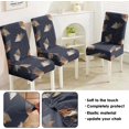 thumbnail image 4 of Oversize Morden Chair Covers for Dining Room Set of 4,Large Stretch Spandex Parsons Chair Slipcovers ,Removable Washable Kitchen Chair Seat Cover Protector for Home Party Ceremony Dinner（Morden,4PCS）, 4 of 6