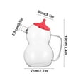 thumbnail image 3 of Qholemyo Large Capacity High Borosilicate Glass Cold Kettle Snowman Tea Pitcher Heatable Glass Pitcher With Handle Water Pitcher Wholesale, 3 of 6