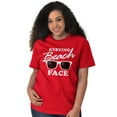thumbnail image 3 of Resting Beach Face Summertime Vibes Women's Plus Size Graphic Tee Brisco Brands 5X, 3 of 5