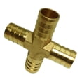 thumbnail image 3 of LOVIVER prostys Barbed Wire Fittings Pneumatic Cross Coupler prosty Male Thread Gas, 3 of 5