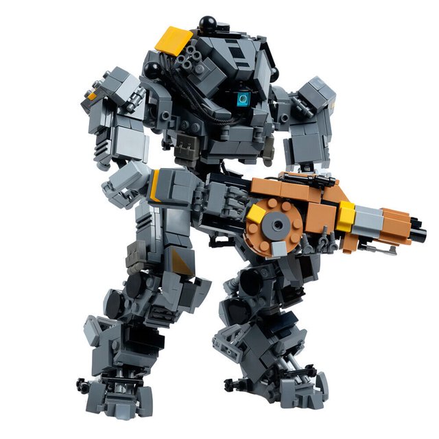 Ion-class Titan Building Blocks Set Game MOC Bricks DIY Model Educational Toys 888pcs