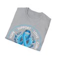 thumbnail image 4 of Support Love Prostate Cancer Awareness Month Blue Ribbon TShirt, 4 of 4
