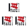 thumbnail image 1 of relayinert Front Fork Bracket For Easy Installation And Durability Durable And Practical Alloy Bicycle Rack For Car Roof Rack Mount red 3Set, 1 of 6