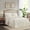 Cream, variant on 3 Piece Split Corner Pleated Quilted Bedspread Cream Queen