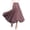 Hot Pink, variant on Turilly Summer Skirts for Women High-Waist Solid Color Casual Chiffon Skirt Pleated Skirt A-Line Maxi Dress