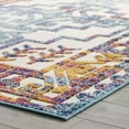 thumbnail image 5 of Reflect Nyssa Distressed Geometric Southwestern Aztec 5x8 Indoor or Outdoor Area Rug Multicolored, 5 of 7