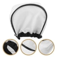thumbnail image 4 of KAKOWELY Universal Flash Diffuser Mini Fabric Soft Light Flashes Bounce Cap Cover Attachment for Camera Flash Unit Head Flashgun Speed Lights White,3.94X"X3.74"X0.94", 4 of 5