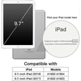 thumbnail image 2 of Étui pour Ipad (9.7 Pouces, Modèle 2018/2017, 6e/5e Génération), Couverture Intelligente Réveil/sommeil Automatique, 2 of 4