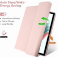 thumbnail image 3 of Funda de Teclado Retroiluminado Rosa de 7 Colores con Mouse para Xiaomi Redmi Pad SE 8.7 Inch 2024, 3 of 7