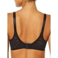 thumbnail image 2 of Women's Bali 3432 Lace 'N Smooth Seamless Cup Underwire Bra (Black 38D), 2 of 2