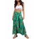 thumbnail image 1 of SAYOO Pantalones casuales de playa para mujer, pantalones anchos de cintura alta con vendaje delantero, S/ M/ L/ XL SAYOO perder, 1 of 8