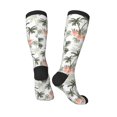 thumbnail image 4 of Balery Vintage Palm Trees Fun Novelty Socks Men'S Women'S Crew Socks Funny Crazy Novelty Socks Quirky And Cool Socks, 4 of 9