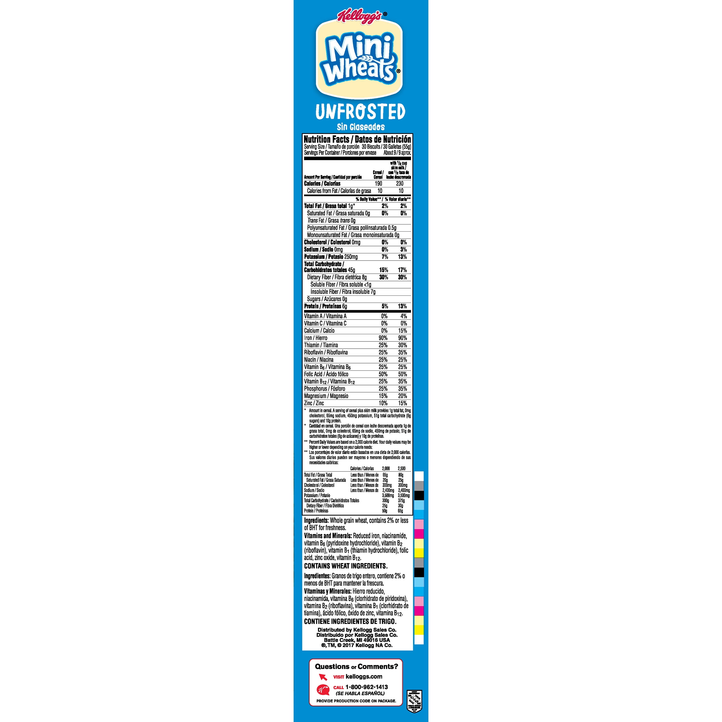 Kellogg S Mini Wheats Nutrition Information Bios Pics
