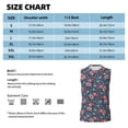 thumbnail image 6 of Uemuo Gnome Love USA Pattern Men's Sleeveless T-Shirt,Muscle Athletic Tank Top, Moisture-wicking Quick-dry Breathable Classic Tee Top for Gym Run Outdoor Sports-Medium, 6 of 8