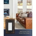 thumbnail image 2 of Metal Wall Plates, Switch Plates and Outlet Covers, Decorative Pearl Design, 2 of 10