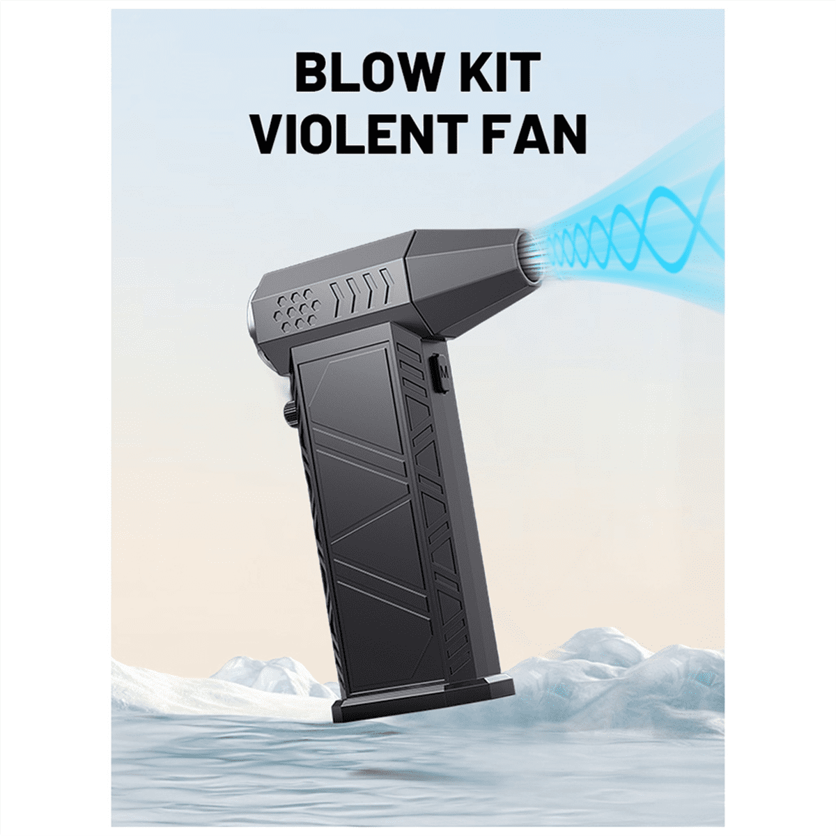X9 Dust Blower 300000RPM Brushless Motor Outdoor Air Duster Blower Type-C Rechargeable Air Blower Cleaning PC Turbo Fan