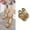Brown, variant on GERsome Women's Flat Sandals Summer Beach Sandal T-Strap Rhinestone Beaded Bohemia Shoes