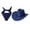 Navy Blue, variant on vastwit Kids Western Cowboy Accessory Bandanna Scarf with Hat Outfits Cosplay Fancy Party Dress Up Pink One Size
