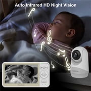 HelloBaby Baby Monitor-HB6256-M-5.0 Inch Video Baby Monitor with Remote Pan and Tilt Function