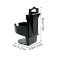 thumbnail image 2 of unbranded Portavasos Para Auto Negro Para Asiento Trasero Y Puerta Con Función Antivibración, 2 of 8