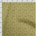 thumbnail image 3 of Soimoi Floral Print, Velvet Fabric, Decor Sewing Fabric by The Yard 54 Inch Wide,Decorative Fabric for Upholstery and Home Accents, Lime Green, 3 of 5