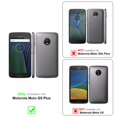 thumbnail image 2 of Cadorabo Case for Motorola MOTO G5 PLUS Cover Book Wallet Screen Protection PU Leather Flip Magnetic Etui, 2 of 7