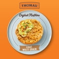 thumbnail image 3 of Thomas' Light Multi-Grain English Muffins, 6 count, 100 Calories English Muffins, 12 oz Tray, 3 of 7