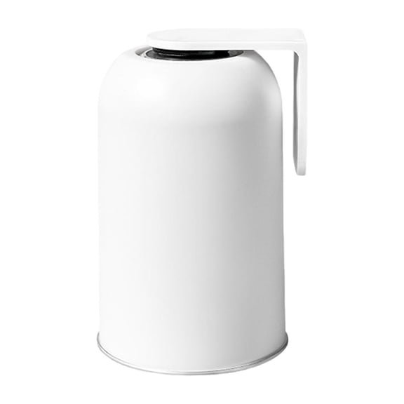 304 Stainless Steel Magnetic Rinsing Cup - 350ml Bathroom Mug with Wall Mount Holder, No Drill Adhesive Installation for Toothbrush Storage