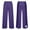 Purple, variant on Rswnyirn Mens Liturgical Worship Dance Pants Solid Color Lyrical Dance Elastic Waistband Trousers White 3XL