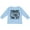 AE-Light Blue, variant on Straight Outta Time out Boys or Girls Long Sleeve Toddler T-Shirt