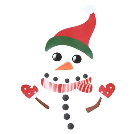 

FRCOLOR 1 Set Christmas Magnets Stickers Snowman Refrigerator Magnets Fridge Decoration