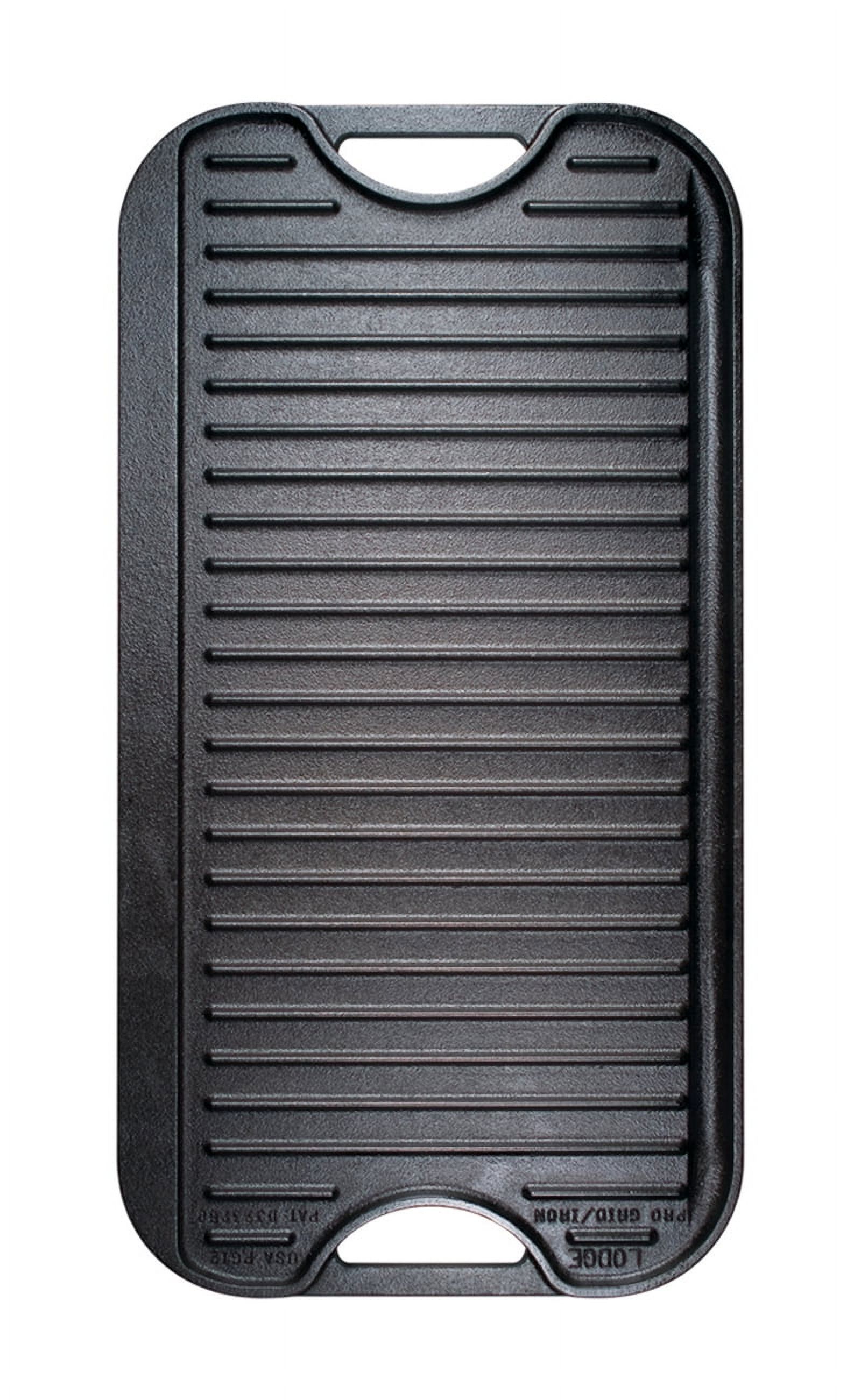 Lodge Cast Iron Seasoned Pro Grid Reversible Grill/Griddle - image 5 of 6