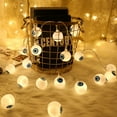 thumbnail image 3 of Yeacher Meters 20LEDs Eyeball Design String Light Constant Bright Mode 2 * AA Cell Operated, 3 of 8
