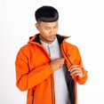thumbnail image 4 of Dare 2B - Chaqueta Impermeable Switch Out de Reciclado para Hombre (Salmón Quemado) Dare 2B UTRG6825_burntsalmon, 4 of 6