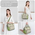 thumbnail image 6 of Insulated Lunch Bag Women, Leakproof Large Lunch Box, Reusable Lunch Cooler Bag with Adjustable Strap, Lunch Tote Bag for Work Women,Fuirt Papaya and Dot Lunch Tote Bags Gifts for Woman, Mom, 6 of 6