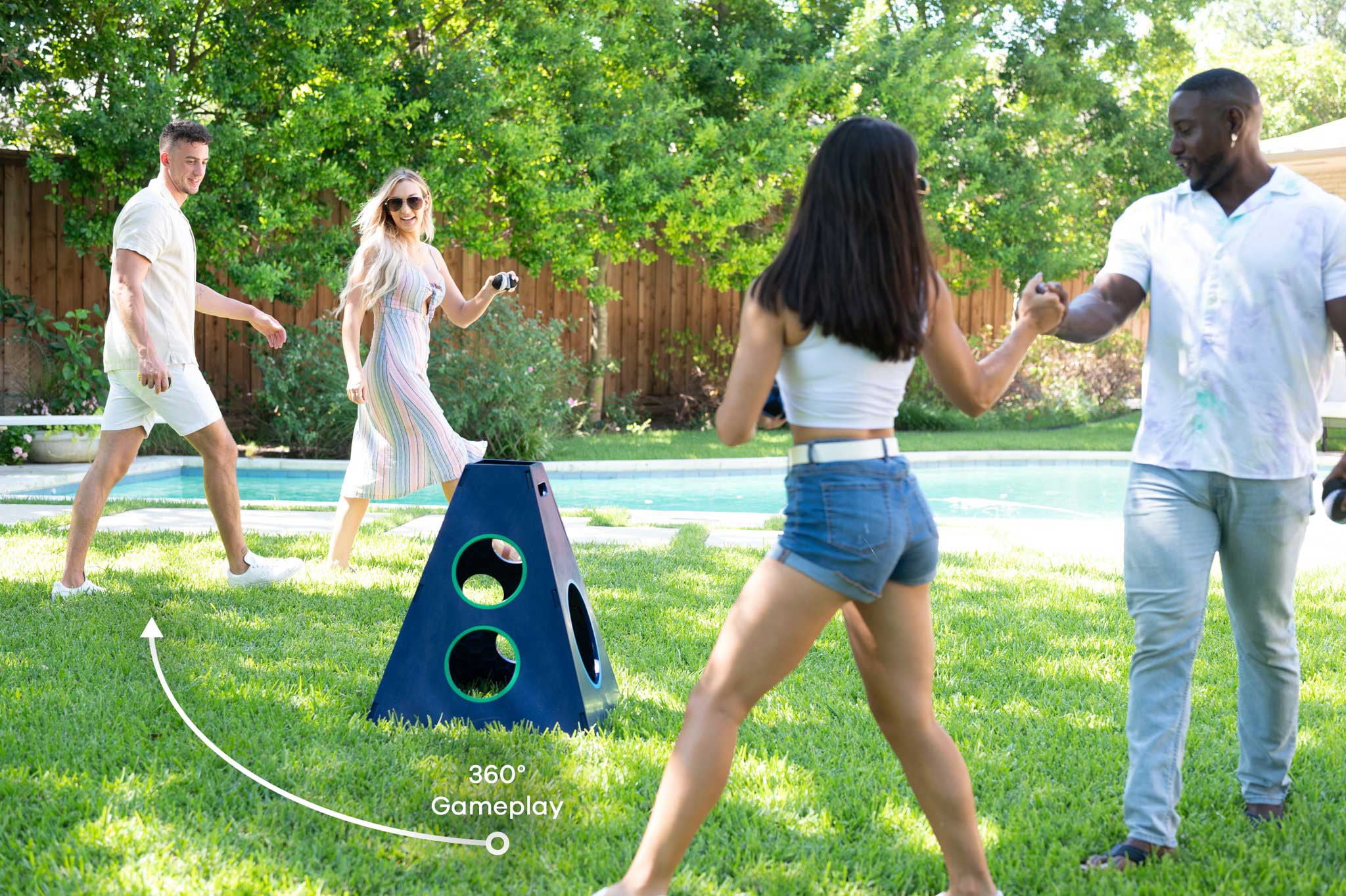 Caliber Games TowerBall Bundle - Backyard Lawn Game