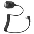 thumbnail image 2 of Shoulder Mic Walky Talky Handheld Microphone For  TK3107/BF888S UV5R GT3TP/HYT TwoWay, 2 of 8