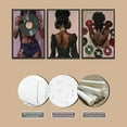 thumbnail image 2 of Black Woman Wall Art Fashion African American Women Wall Decor Pictures Abstract Girl Canvas Poster Prints Record Music Aesthetic painting for Bedroom Living Room Unframed, 2 of 6
