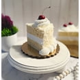 thumbnail image 2 of DEZICAKES Fake Slice of Cake Coconut Cake Piece of Cake w/ cherry Prop Decoration Dezicakes, 2 of 7