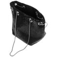 thumbnail image 4 of Hemoton Women's Sequin Bucket Bag Mini Crossbody Chain Shoulder Bag (Black), 4 of 5