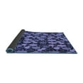 thumbnail image 2 of Ahgly Company Indoor Square Abstract Blue Modern Area Rugs, 7' Square, 2 of 4