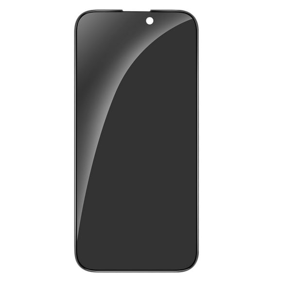 Mistaha Anti-Spy Tempered Glass Screen Protector for iPhone 15 - Ultimate Privacy & Full Coverage Glass with Glass Edge Adhesive - 0.33mm Ultra-Thin & Responsive