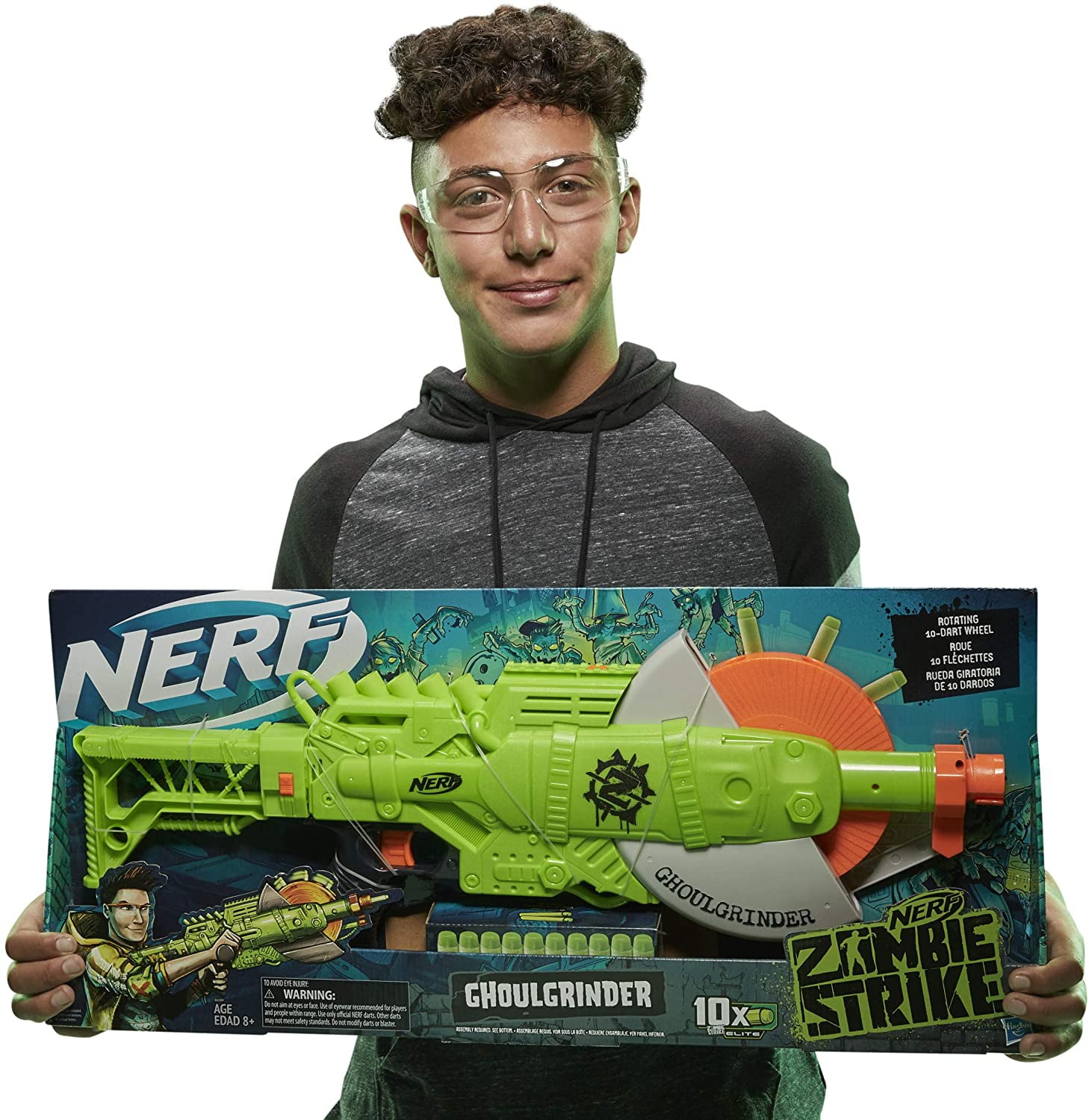 nerf zombie ghoul grinder