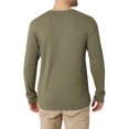 thumbnail image 3 of Chaps Men's Long Sleeve Slub Jersey Henley -Sizes XS up to 4XB, 3 of 4