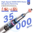thumbnail image 3 of Taladro de uñas eléctrico SAVILAND Professional 35000 RPM, 3 of 7